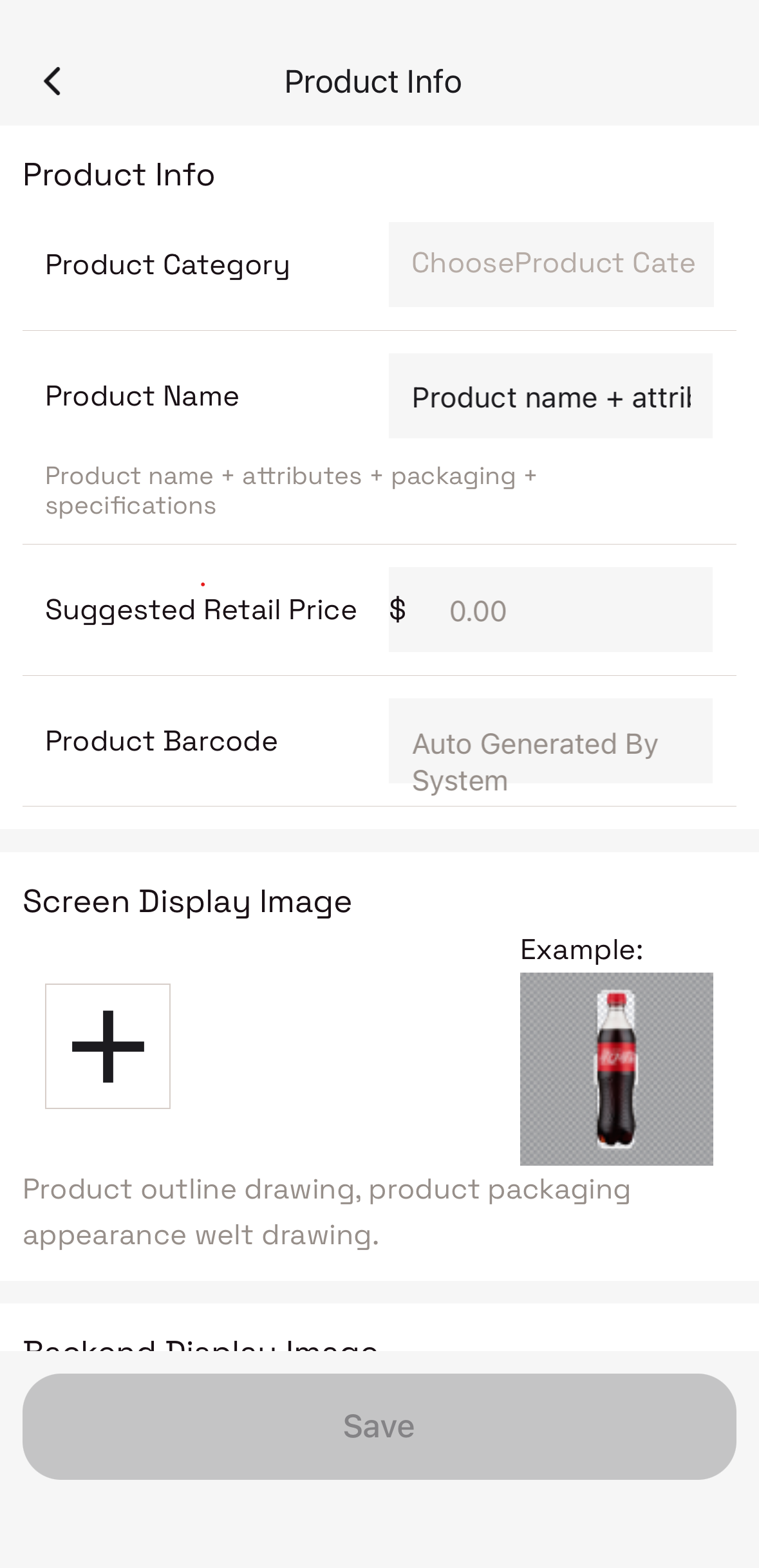New product modeling form 2